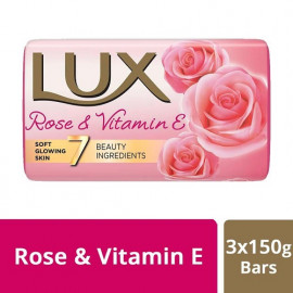 LUX ROSE BATH SOAP(100GX3) 1pcs